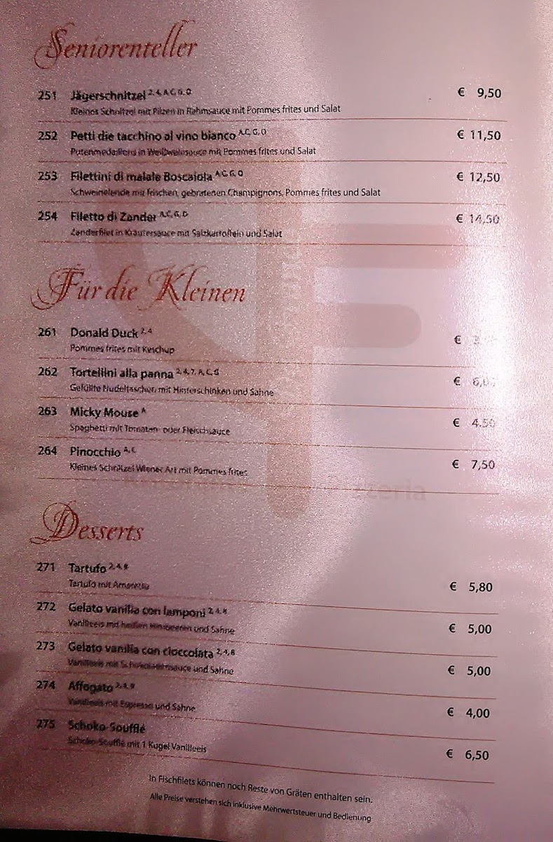 Menu Ristorante Pizzeria Da Franco-6